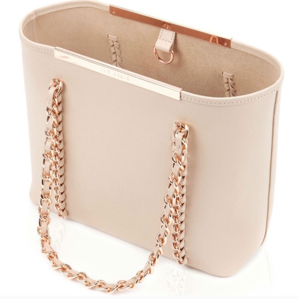 {Ted Baker} Clover Tote with Rose Gold Accents